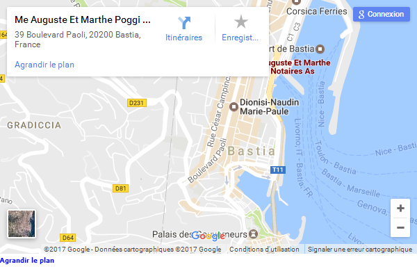 agrandir le plan via google maps